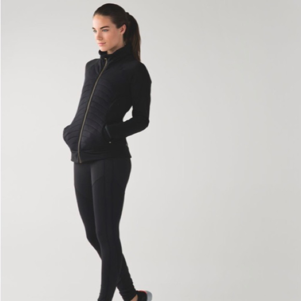 Lululemon Fleece Out Jacket Black - Picture 2 of 13